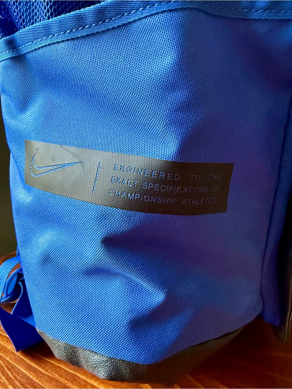 Nike Elite Hoops Backpack with Custom Spokane Hoopfest Logo Royal Blue - Picture 6 of 11